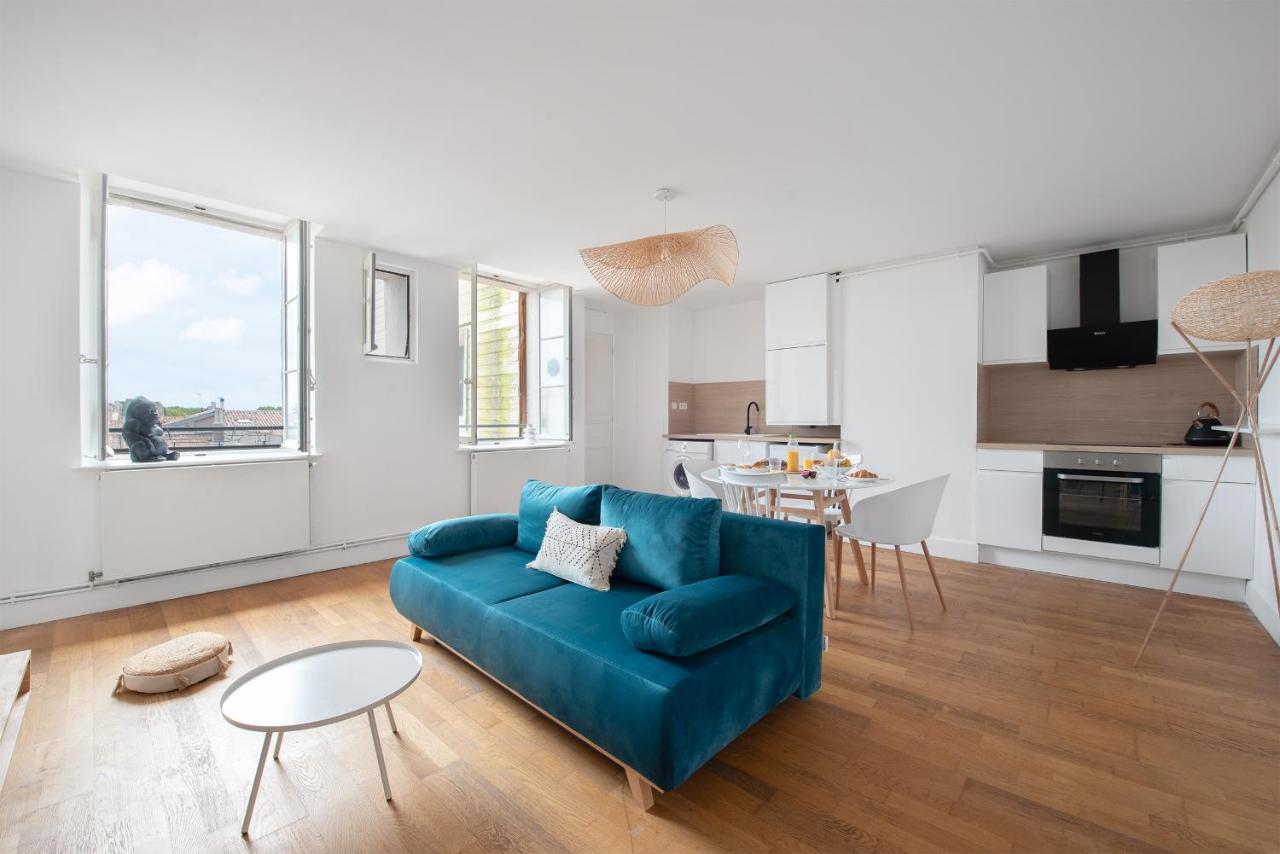 Апартаменти Charmand Duplex Avec Vue Sur La Cite & Les Toits Каркассонн Екстер'єр фото
